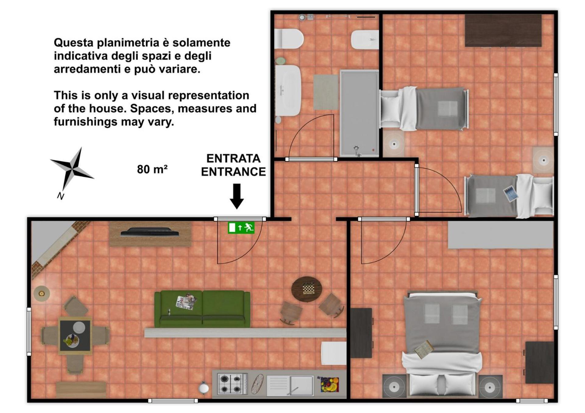 Casa Alla Vecchia Posta Di Bagno Vignoni Exterior photo